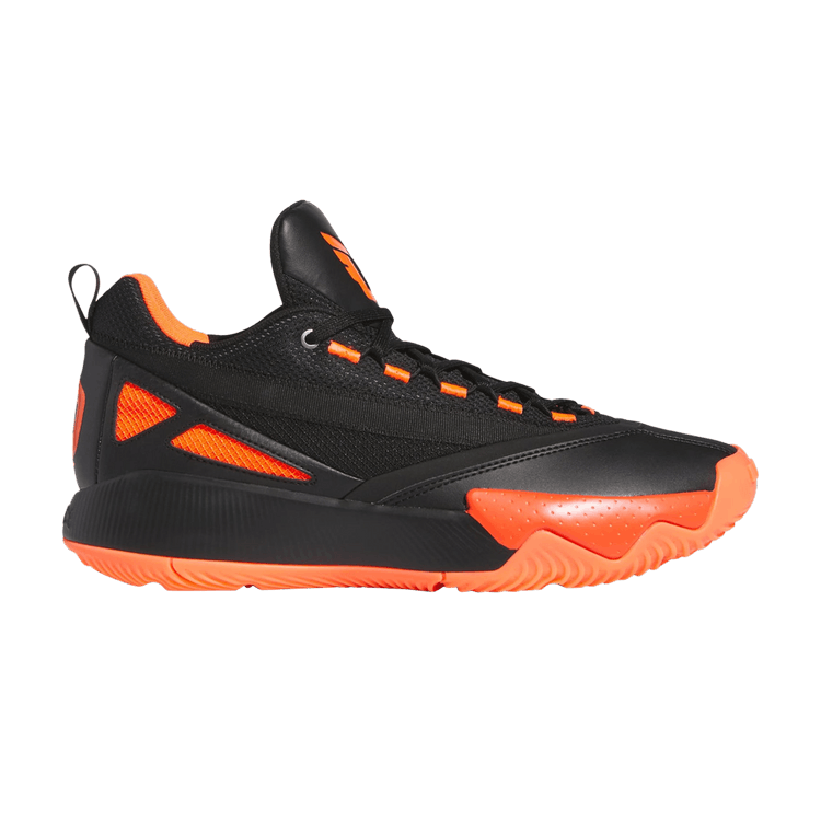 adidas Dame Certified 2 Low Core Black Solar Red Silver Metallic