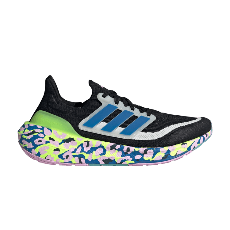adidas Ultra Boost Light Core Black Bright Royal Lucid Lemon