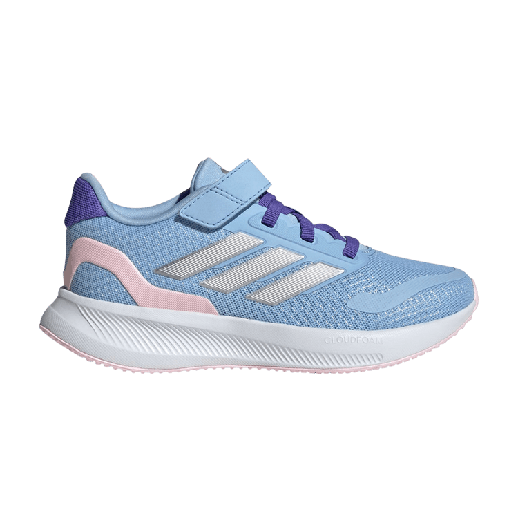 adidas Runfalcon 5 Glow Blue Silver Metallic Clear Pink (PS)