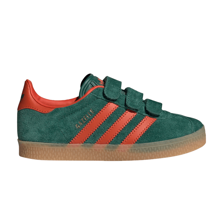 adidas Gazelle Collegiate Green Preloved Red Gum (PS)