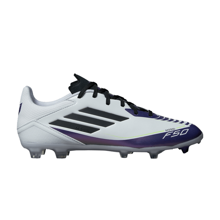 adidas F50 League Firm/Multi-Ground Messi Cloud White Core Black Purple