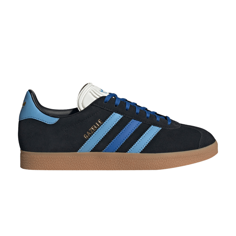 adidas Gazelle Black Light Blue (Women's)