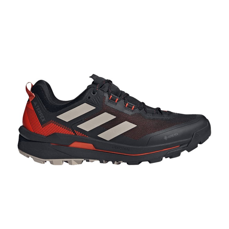 adidas Terrex Skychaser Tech Low Gore-Tex Core Black Wonder Beige Semi Impact Orange
