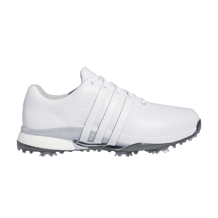 adidas Tour360 24 Wide Golf Cloud White Silver Metallic