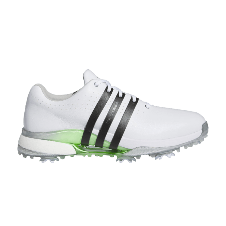 adidas Tour360 24 Golf Cloud White Core Black Green Spark (Women's)