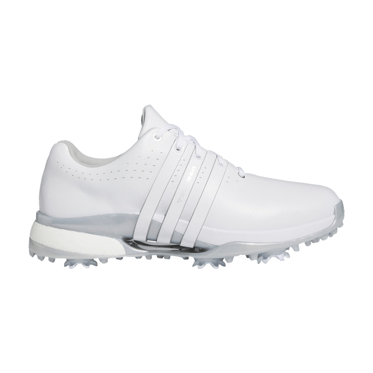 adidas Tour360 24 Golf Cloud White Silver Metallic (Women's)