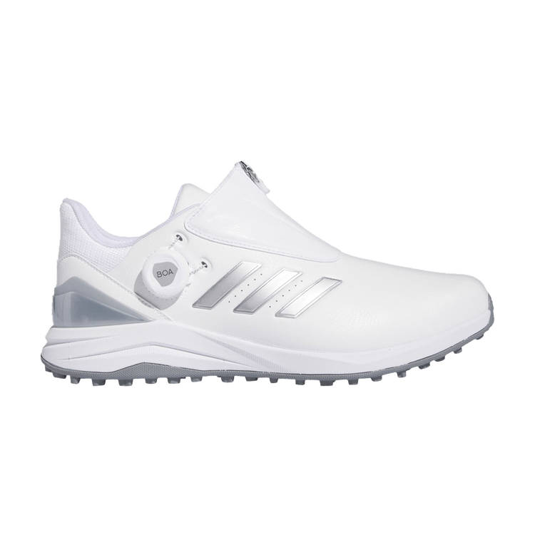 adidas Solarmotion BOA 24 Spikeless Golf Cloud White Silver Metallic Blue Burst
