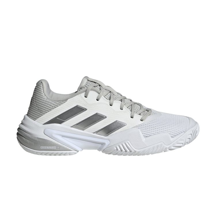 adidas Barricade 13 Cloud White Core Black Grey (Women's)