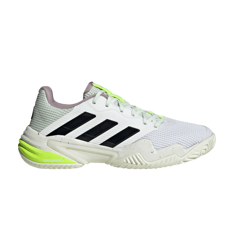 adidas Barricade 13 Cloud White Core Black Crystal Jade (Women's)
