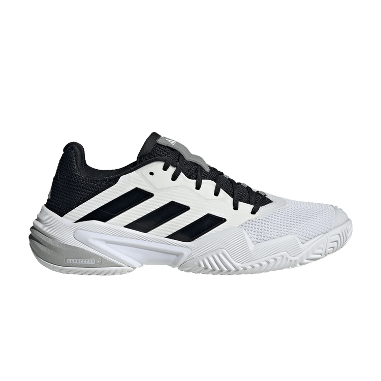 adidas Barricade 13 Cloud White Core Black Grey Three