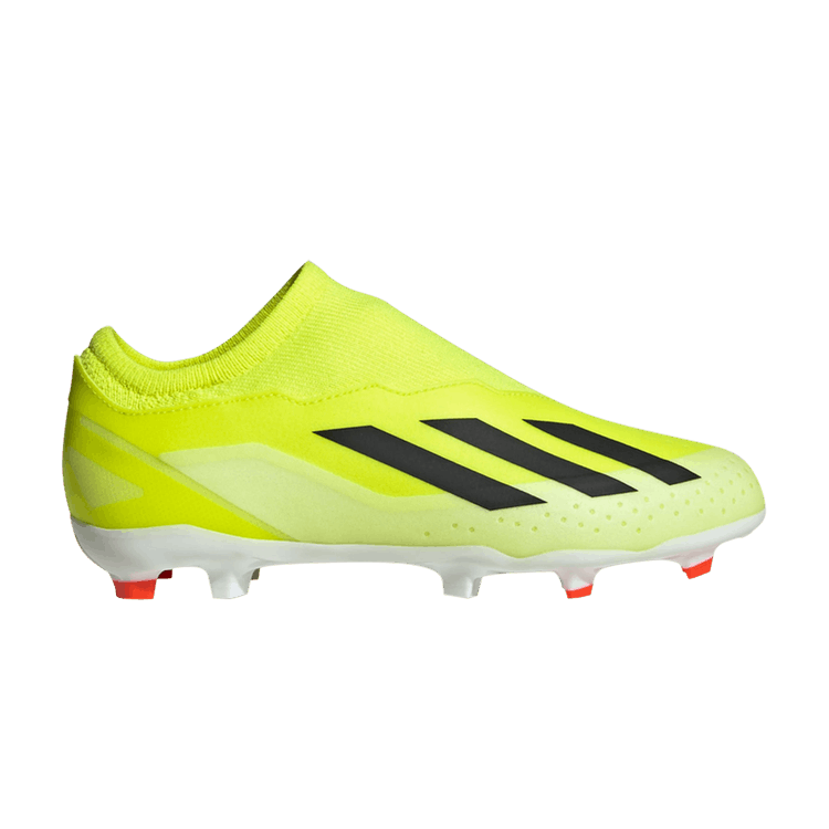 adidas Crazyfast League Laceless FG Team Solar Yellow Core Black Cloud White (GS)