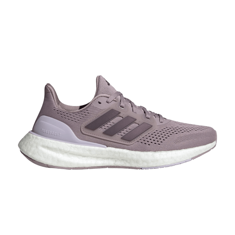adidas Pureboost 23 Preloved Fig Aurora Met. Silver Dawn (Women's)