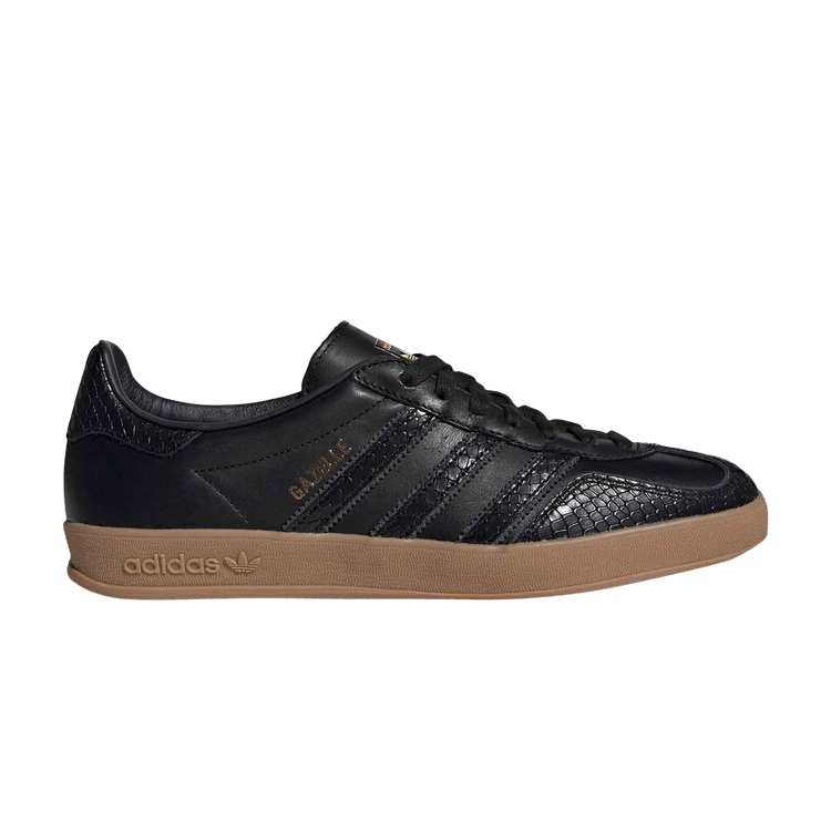 adidas Gazelle Indoor Core Black Snakeskin