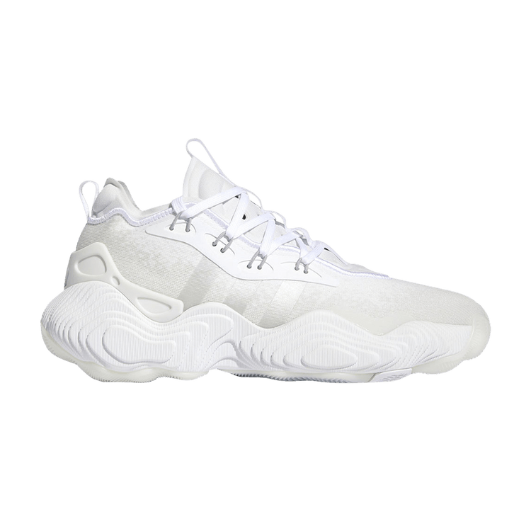 adidas Trae Young 3 White Metallic Silver