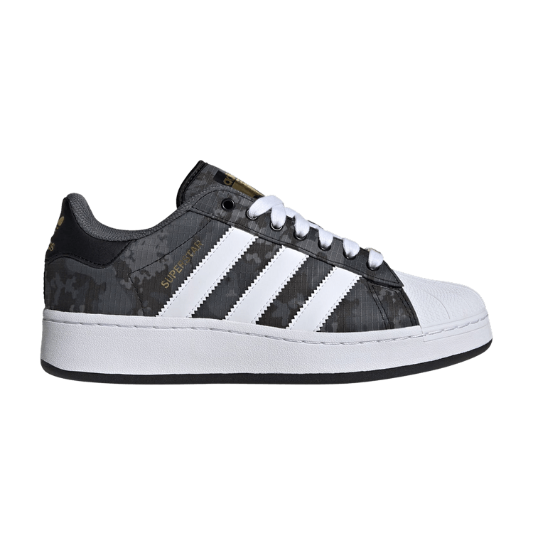 adidas Superstar XLG Black Grey Camo