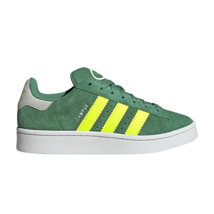 adidas Campus 00s Preloved Green Solar Yellow (Kids)