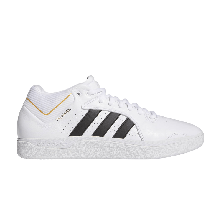 adidas Tyshawn Remastered Cloud White Core Black Gold Metallic