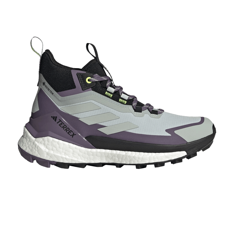 adidas Terrex Free Hiker Gore-Tex 2.0 Wonder Silver Lucid Lemon (Women's)