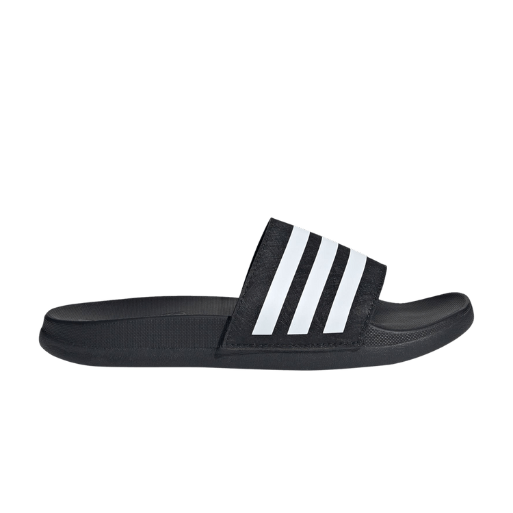 adidas Adilette Comfort Slides Core Black Cloud White (GS)