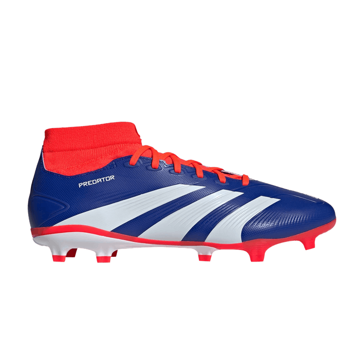 adidas Predator League Sock FG Lucid Blue Cloud White Solar Red