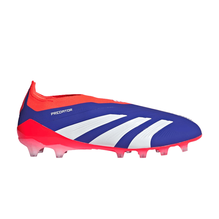 adidas Predator Elite Laceless Artificial Ground Lucid Blue Cloud White Solar Red