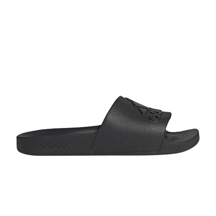 adidas Adilette Aqua Slides Core Black Logo