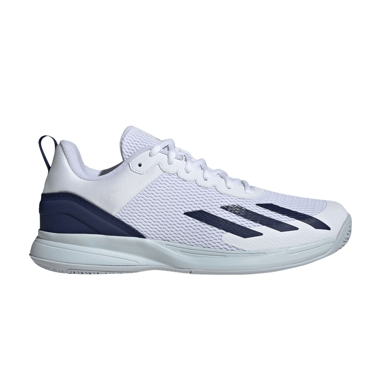 adidas Courtflash Speed Cloud White Dark Blue Halo Blue