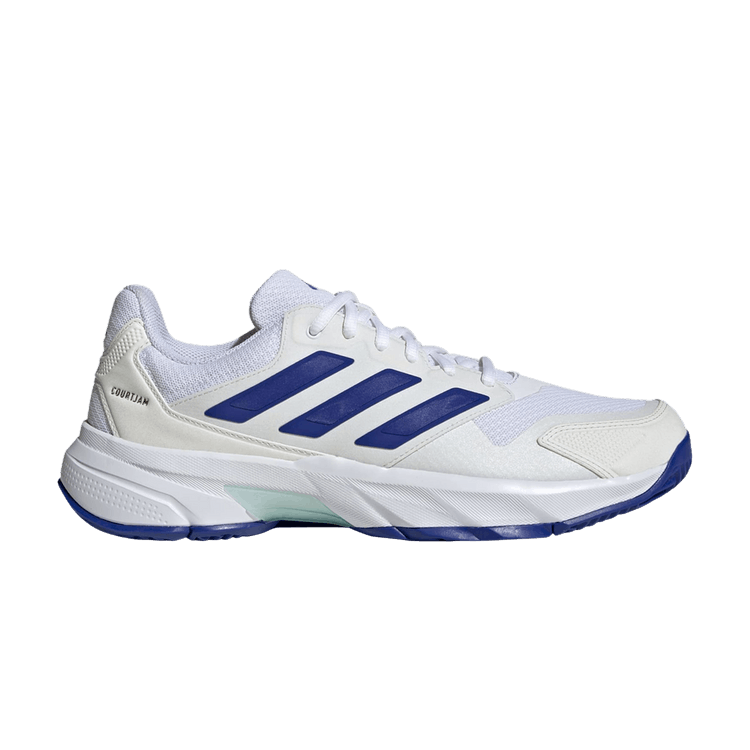 adidas Courtjam Control 3 Cloud White Lucid Blue Semi Flash Aqua