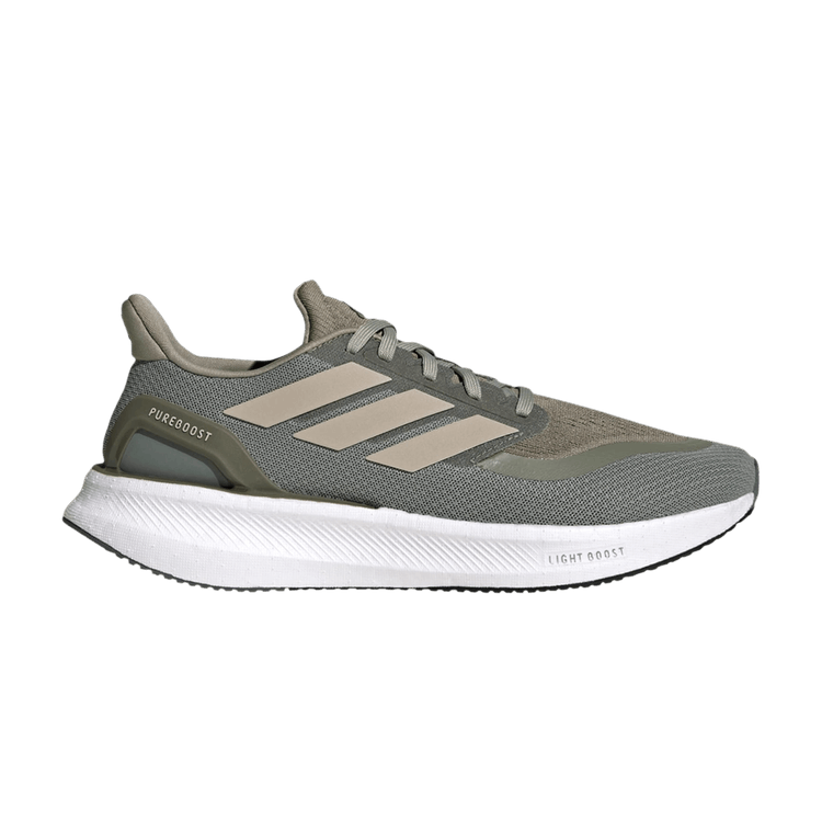 adidas Pureboost 5 Silver Pebble Wonder Beige Olive Strata