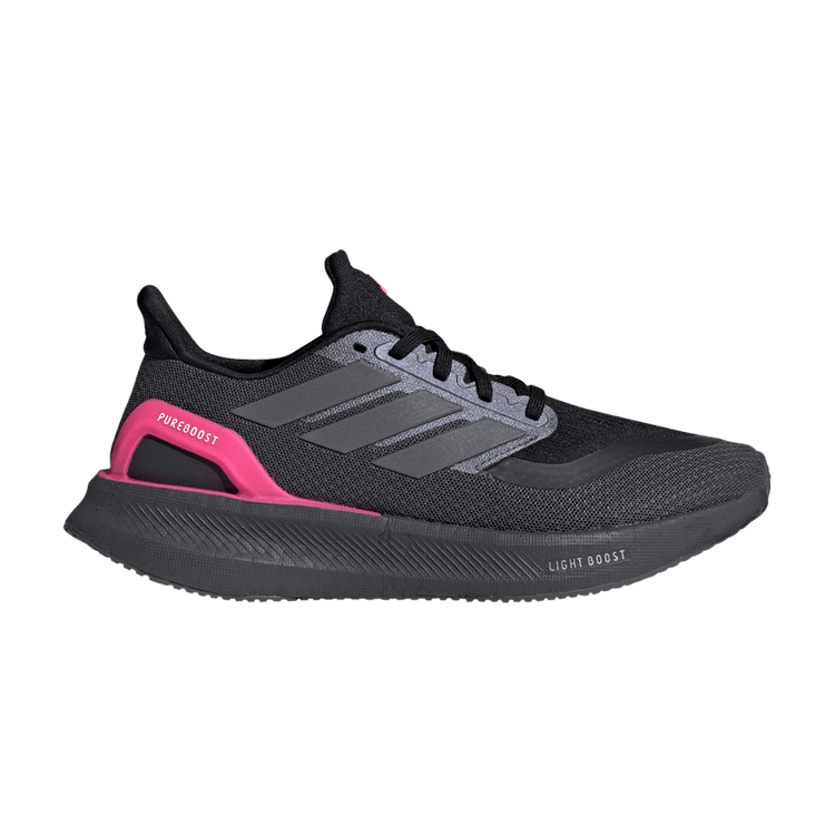 adidas Pureboost 5 Grey Iron Metallic Lucid Pink (Women's)