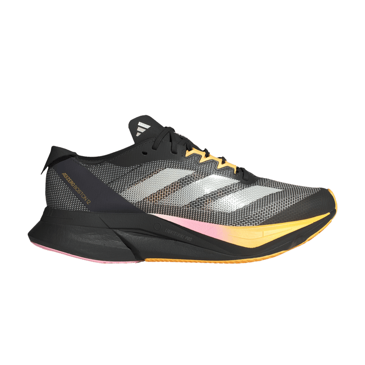 adidas Adizero Boston 12 Core Black Zero Metalic Spark (Women's)