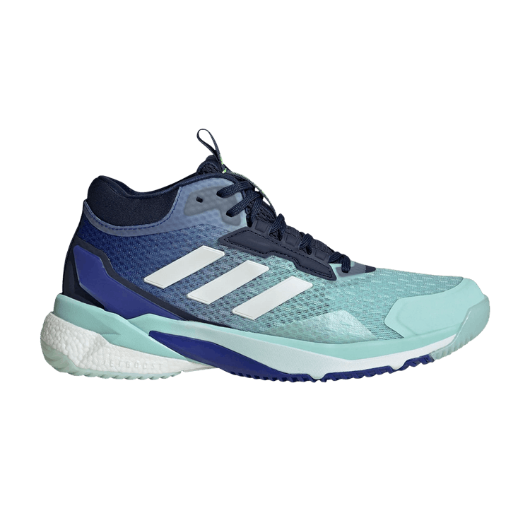 adidas Crazyflight 5 Mid Indoor Semi Flash Aqua Zero Metalic Lucid Blue (Women's)