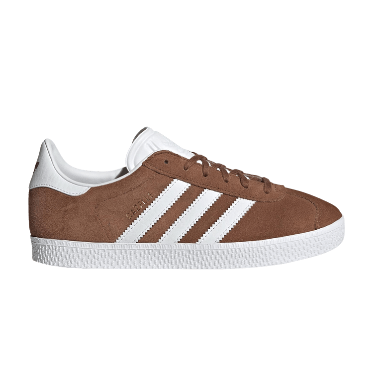 adidas Gazelle Preloved Brown Cloud White Gold Metallic (GS)