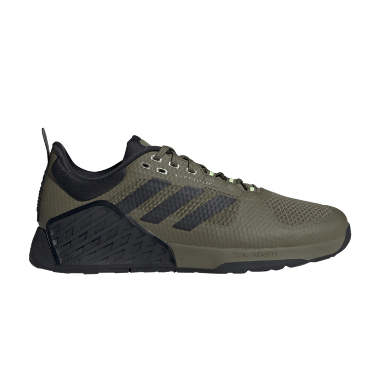 adidas Dropset 2 Olive Strata Core Black Lucid Lemon