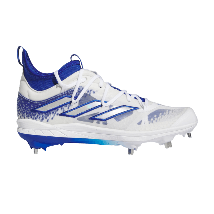 adidas Adizero Afterburner 9 NWV Royal Blue Silver Metallic Cloud White