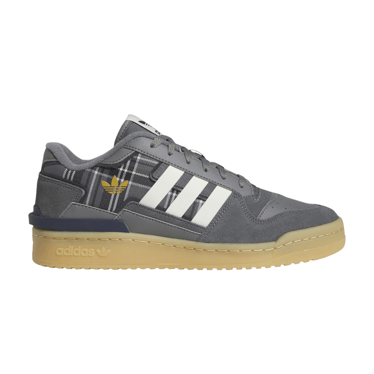 adidas Forum Exhibit Low Grey Plaid