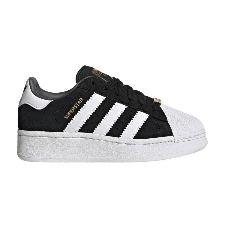 adidas Superstar XLG Core Black Cloud White Grey (GS)