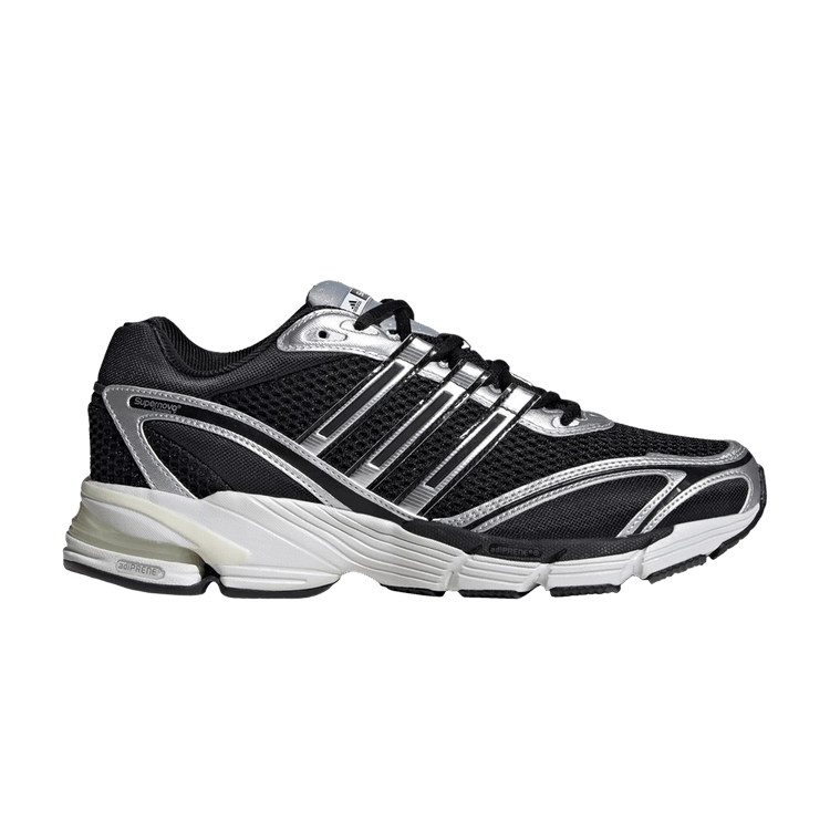 adidas Supernova Cushion 7 Core Black Silver Metallic Crystal White