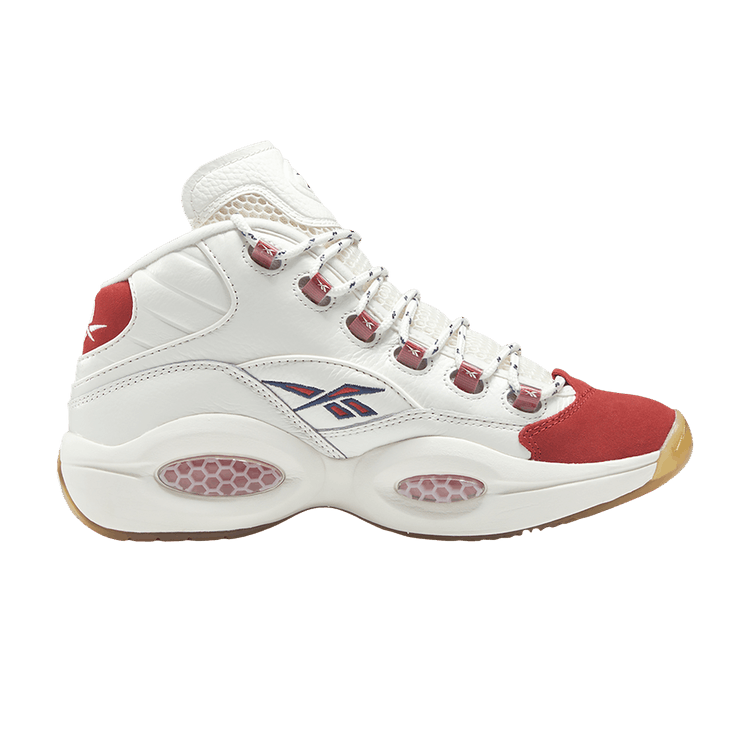 Reebok Question Mid Vintage Red Toe