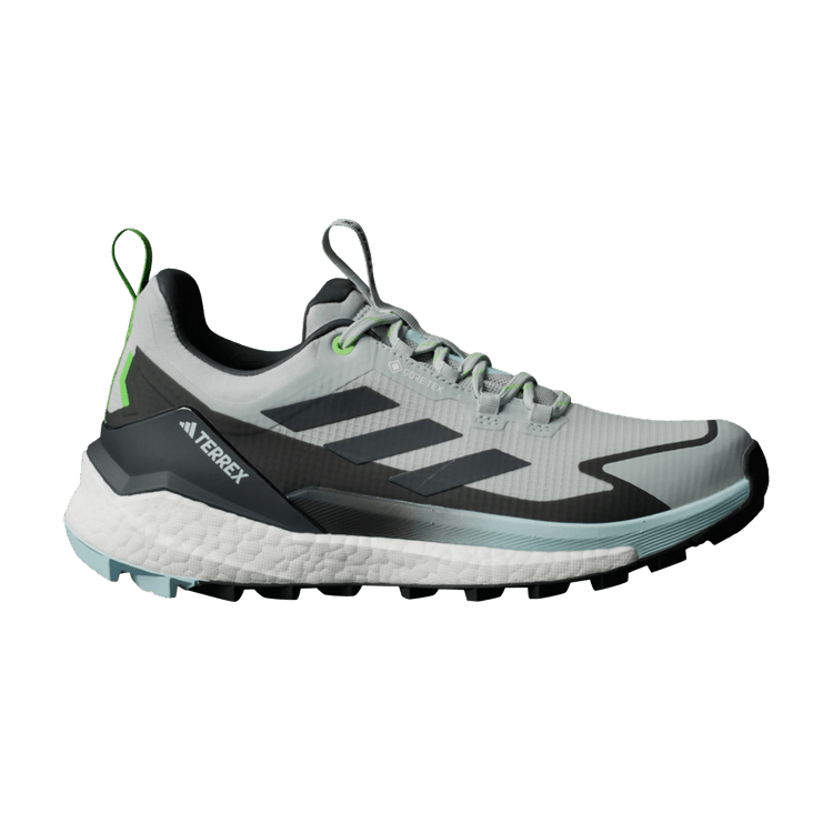 adidas Terrex Free Hiker 2.0 Low Gore-Tex Semi Flash Aqua Carbon Lucid Lime (Women's)