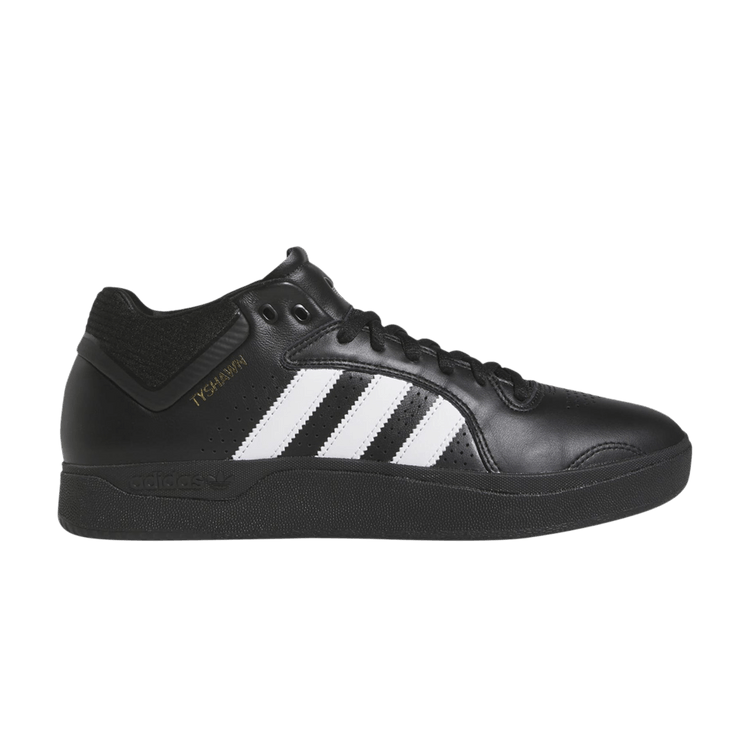 adidas Tyshawn Remastered Core Black Cloud White Gold Metallic