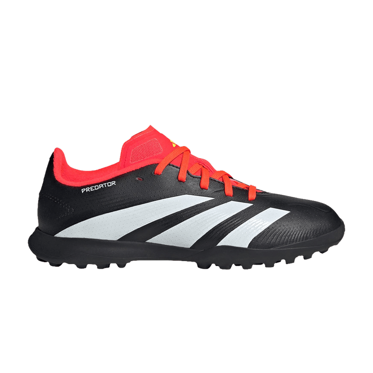 adidas Predator 24 League Turf Core Black Cloud White Solar Red (GS)