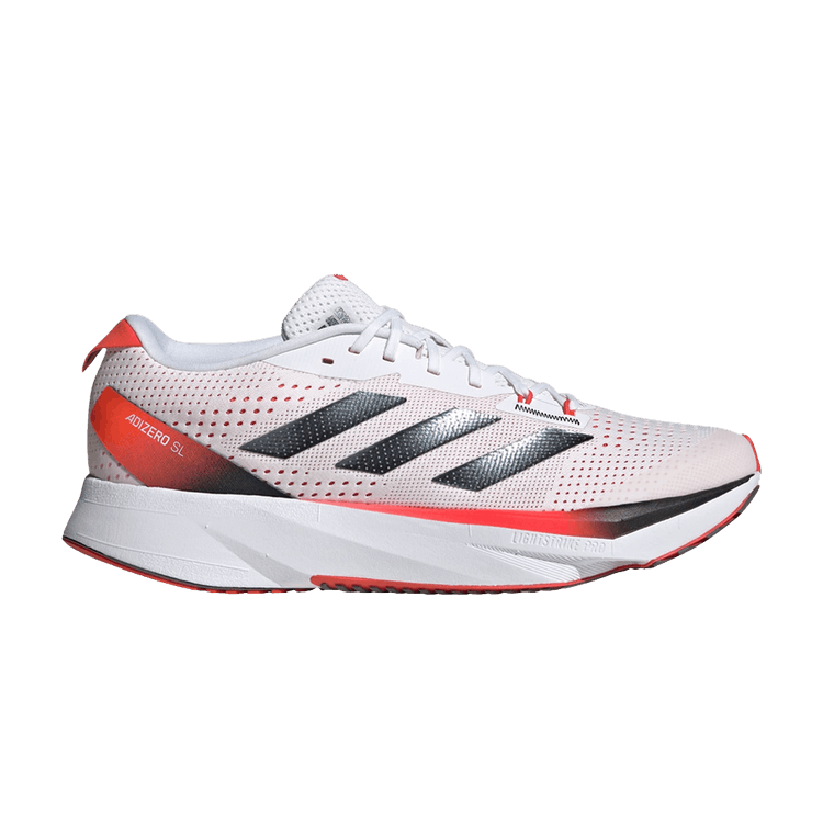 adidas Adizero SL Cloud White Core Black Bright Red