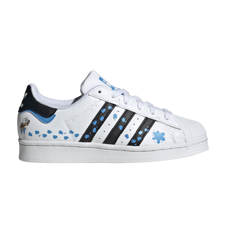 adidas Superstar Disney Cloud White Core Black Yellow (GS)