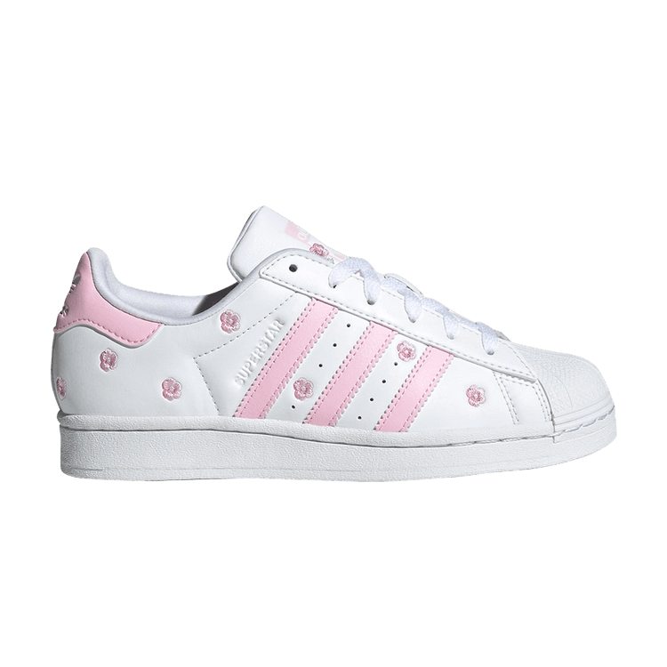 adidas Superstar Cloud White Clear Pink (GS)