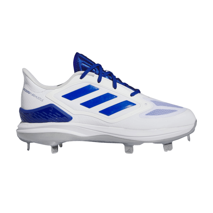 adidas Adizero Purehustle 3 Elite Cloud White Royal Blue Silver Metallic (Women's)