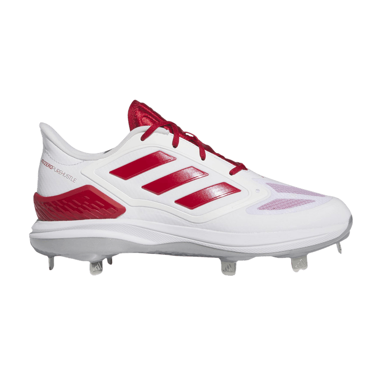 adidas Adizero Purehustle 3 Elite Cloud White Team Power Red Silver Metallic (Women's)