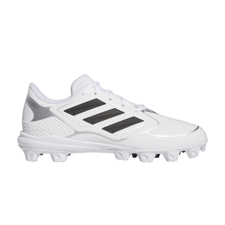 adidas Purehustle 3 MD Cloud White Core Black Silver Metallic (Women's)