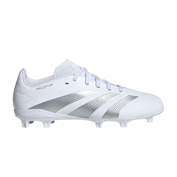 adidas Predator 24 League FG Cloud White Silver Metallic (GS)