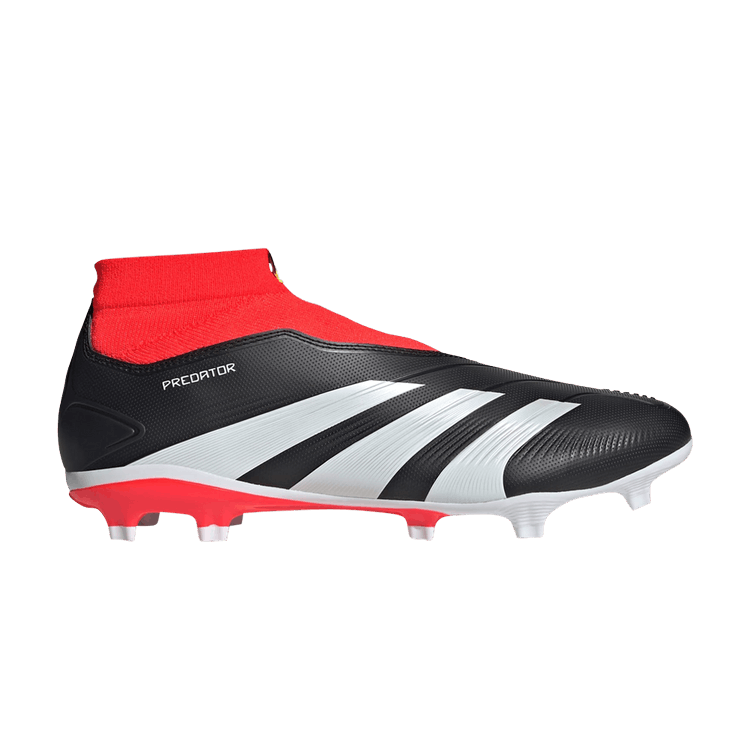 adidas Predator League LL FG Core Black Cloud White Solar Red